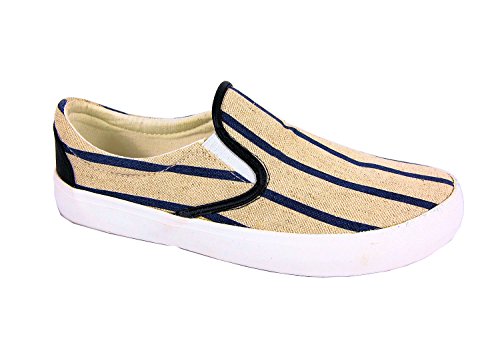 Preisvergleich Produktbild Sportiver Stefanel Canvas Slipper gestreift (38)