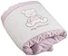 Baby Oliver Swarovski Appliqué Teddy Duvet Cover (100 x 140 cm, Pink)