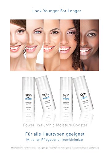 Hyaluron-Gel Skin&More Proseries Ultra 30 ml: Hyaloronsäure Konzentrat für die intensive Anti-Aging Gesichts-Pflege, Augen-Pflege und Haut-Pflege, Serum Hyaluronsäure - 5