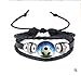 Produktbild Isuper 2018 Nationalflaggen Charm Armband Armreifen Leder geflochten, Fußball Armband Team Flaggen Hand Band Armband