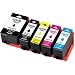 Produktbild Premier Patronen 202 x l kompatibel Epson 202 x l 202 Ersatz-Tintenpatronen für Epson Expression Premium xp-6000 xp-6005 (schwarz, photo schwarz, cyan, magenta, gelb
