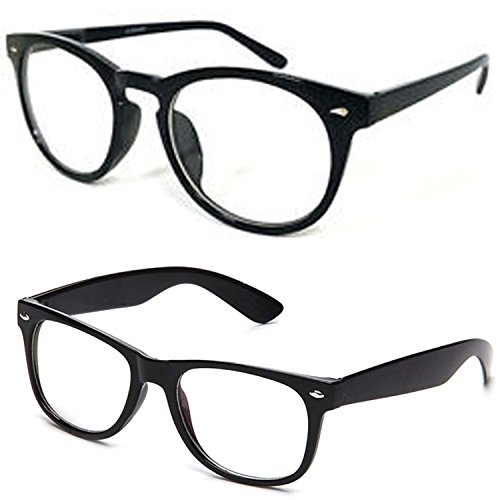 Y&S Round Clear Unisex Eyeglasses (RS-SRW-02-98|46|Clear) - 2 Boxes RS.299 (90.00% Off) - Amazon