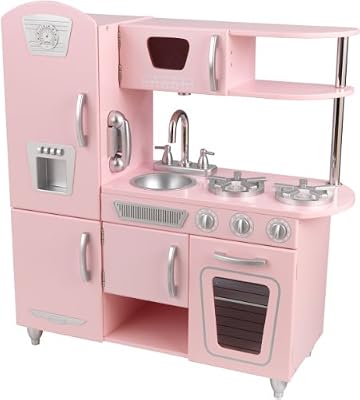 KidKraft Cuisine enfant en bois Vintage - Rose