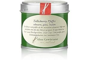 Tellicherry-Pfeffer, schwarzer Pfeffer, ganz, Altes Gewürzamt, 90 g