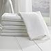 Lollipop Lane Muslin Squares (White, Pack of 6)
