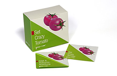 Set Crazy Tomato – die verrückt ausgefallene Geschenkidee: Selbst säen, züchten und ernten – bringt Farbe in die Küche! - 7