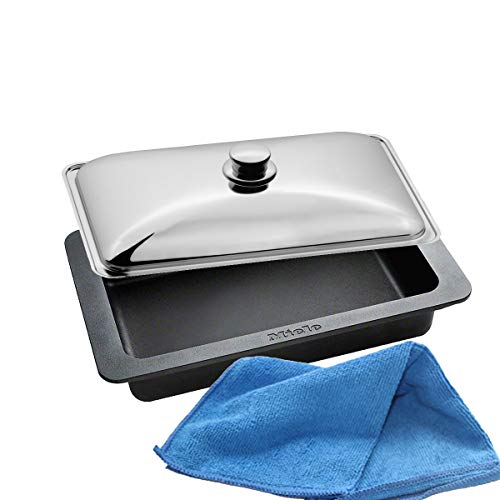 Preisvergleich Produktbild Miele Bräter HUB 5001 M + Deckel + Mikrofasertuch