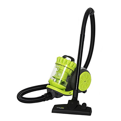 Cecotec Aspirador Trineo Conga Ciclonic Cord Rewinder. Aspirador sin Bolsas Potente. 800 W. Ciclónico. Gran Capacidad 2 L. Filtro HEPA. Accesorio 2 en 1.