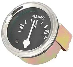 A0NN10670A Ammeter Gauge for FD New Holland tractor 2N 600 700 800 8N 900 9N Jubilee Tractor Chrome Bezel