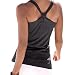 Bling-Bling Dress Women's Knot Back Casual Tank Top darkgrey M