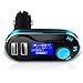 Produktbild LIKECAR Bluetooth-MP3-Player FM Transmitter Handsfree Car Kit Ladegerät Unterstützung SD / USB für iPod iPhone 5 5S 5C 4S 4 iPad Samsung Galaxy S3 S4 S5 Anmerkung 3 2 HTC One M8 Sony Xperia Motorala Nokia Smartphones Sliver