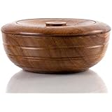 TAYLOR: Rasierseife Sandelholz in einer Holzschale 100g