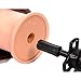 Serda Hairdressing 100% Brown Colour Professional Real Hair 24 Inch Training Mannequin Head Hairdresser Training Head With Clamp