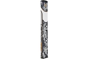 Super Stroke Traxion Flatso Golf Putter Grip | Advanced Surface Texture That Improves Feedback and Tack | Minimize Grip Pressure with a Unique Parallel Design | Tech-Port