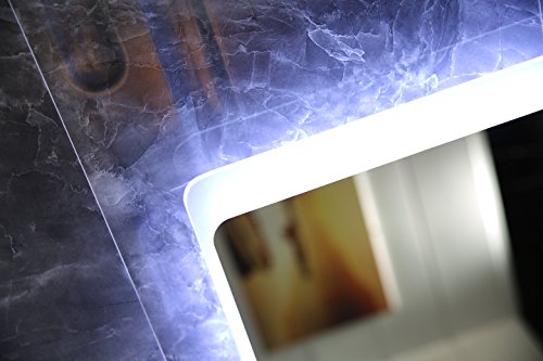 LED-Beleuchtung TOUCH SCHALTER Badspiegel GS044 Lichtspiegel Wandspiegel (100 x 60 cm) - 2