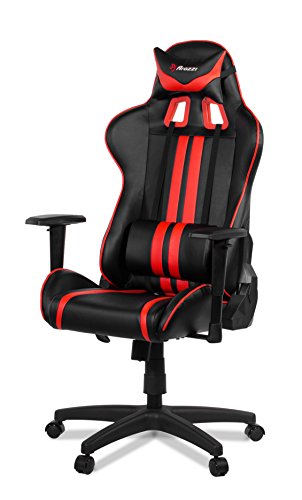 Preisvergleich Produktbild Gaming Stuhl Arozzi Mezzo Schwarz / Rot