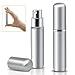 TOOGOO(R) 5ml Silver Travel Perfume Aftershave Atomizer Atomiser Spray Bottle