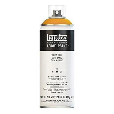 Liquitex Professional Peinture acrylique Aérosol 400 ml Jaune oxyde