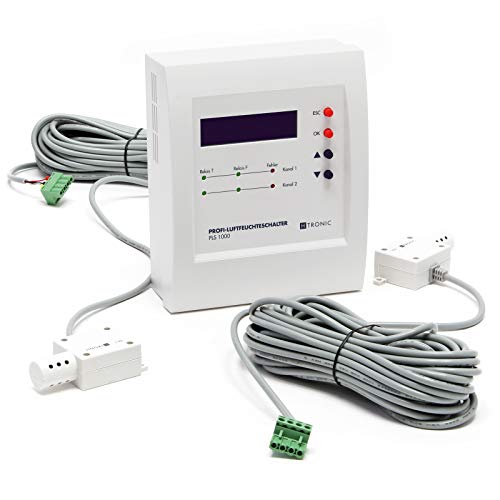 Preisvergleich Produktbild H-Tronic PLS 1000 Luftfeuchteschalter Wohnraumlüftung Feuchtigkeitsmessung Taupunktsteuerung