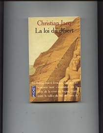 Le Juge d'Egypte, tome 2 : La Loi du désert par Christian Jacq Le Juge d'Egypte, tome 2 : La Loi du désert par Jacq