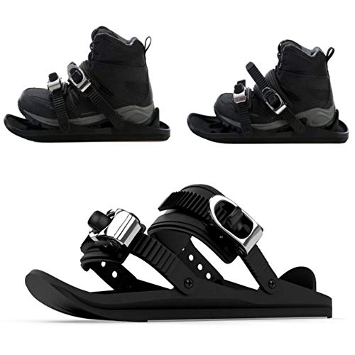 PENGYOUU Skate for Snow, Les Skiboard Snowblades Courtes Très Durables Facile De S'amuser