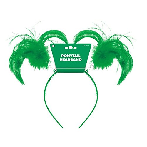 Preisvergleich Produktbild Amscan grüner Haarreif zum Verkleiden