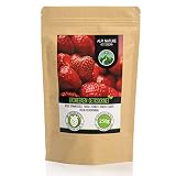 🍓 SECADO SUAVE HERMOSO PARA UN SABOR PERFECTO: Utilizamos este método suave (a un máximo de 42 grados), porque garantiza que todos los ingredientes valiosos se conserven para su posterior consumo. Al mismo tiempo, mantiene los frutos, a pesar del secado, jugosos y frescos.