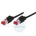 Produktbild Tecline 71820S Category 6A Ethernet Patchkabel (S/FTP, PiMF, EIA/TIA, Class EA, 20 m) schwarz