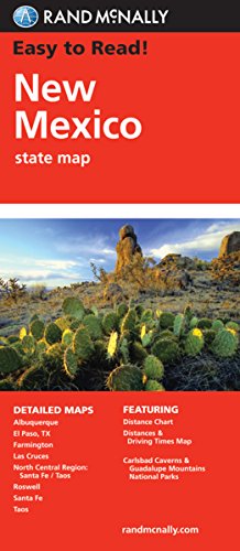 Télécharger Rand Mcnally New Mexico State Map Francais PDF