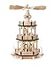 Produktbild DREGENO Seiffen Pyramide mit Christi Geburt, Holz, Natur, 24 x 24 x 34 cm,