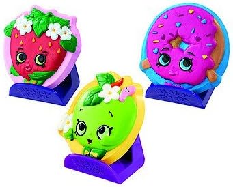 Shopkins Shaker Maker - D'lish Donut, Strawberry Kiss &amp; Apple Blossom