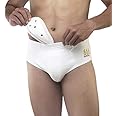 Omtex Cotton Sports Brief (White, Extra Large)