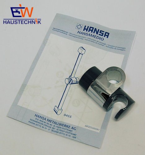 HANSA Brausegleiter Schieber Medio HRC verchromt 59911324 - 2