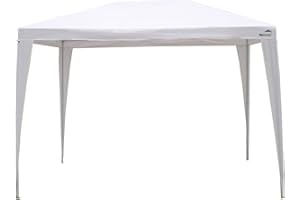 MaxxGarden Tonnelle de Jardin - Pavillon Exterieur 3×3 m – 9m² – Tente de Jardin Rapide à Installer – Tente de Réception imperméable – Barnum Festival – Blanc