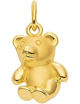 Teddy Bär Anhänger, Kettenanhänger aus 333 Gold 8 Karat