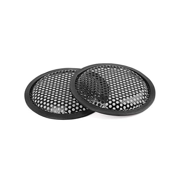 COMEYOU 2 Stück Auto Lautsprecher Cover Protektoren 5 Zoll Woofer Subwoofer Grill – Bild 3