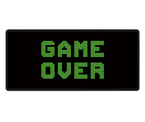 Preisvergleich Produktbild Sidorenko XXL Gaming Mauspad / 900 x 400mm / Mousepad / spezielle Oberfläche verbessert Geschwindigkeit und Präzision / Fransenfreie Ränder / Rutschfest / Schwarz