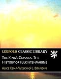 Front cover for the book The History of Fulk Fitz-Warine by A. KEMP- WELCH