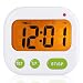 Produktbild Wecker Digital LCD Erschütterung Uhr batteriebetriebene moderne tragbare Timer Uhr mit Hintergrundbeleuchtung passt für Büro Schlafzimmer Schlafsaal Reise