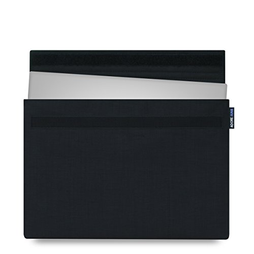 Adore June 13,3 Pulgadas Classic Funda Compatible con DELL XPS 13 2019 2018 2017, Bolsa para portátil de Tejido Resistente, Negro