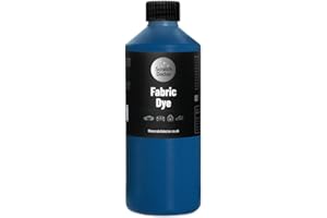 THE SCRATCH DOCTOR Scratch Doctor Liquid Fabric Dye Easy to Use Textile Paint for Sofas, Furniture, Clothing, Canvas, Shoes, Denim and More 23 Colours Available (Blue, 250ml)