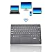 Produktbild LEDELI Universal Bluetooth Wireless QWERTZ deutsche Tastatur mit Touchpad Mouse Keyboard für Tablet, Smartphone, PC, TV.