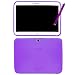 Produktbild Samrick Schutzhülle für Samsung Galaxy Tab 3 25,7 cm / 10,1 Zoll (Hydro-Gel, griffige Seitenpartie, inkl. Mikrofaser-Tuch, Display-Schutzfolie, Stylus-Stift) Violett violett P5200, P5210 & P5200 Galaxy Tab 3 (10.1)