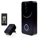 video türsprechanlage gira Einfache Installation, Akku oder Netzbetrieb: Die WLAN-Türklingel mit Kamera lässt sich dank Deutscher Anleitung kinderleicht installieren. Die Video Türklingel lässt sich entweder mit den mitgelieferten 6000mAh Akkus oder mit einem Klingeltrafo betreiben