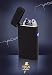 Produktbild Tesla-Lighter T08 Lichtbogen Feuerzeug Elektro Double-Arc elektronisch wiederaufladbar. Aufladbar per USB mit Strom ohne Gas und Benzin. Mit Ladekabel in edler Geschenkverpackung Structured Black