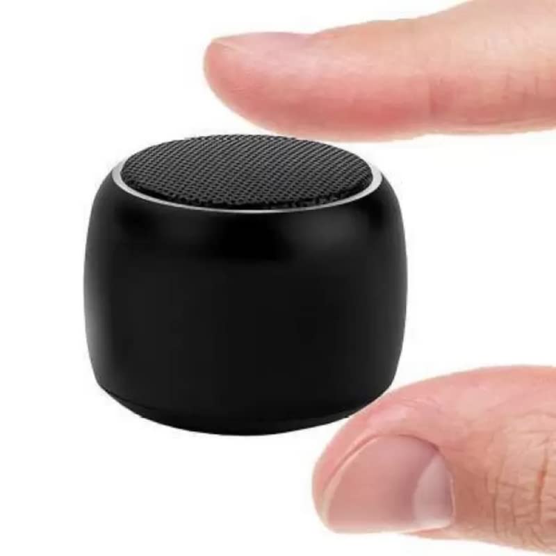 Drumstone ( 7 YEARS WARRANTY ) World's Smallest Portable Bluetooth Speaker - Great Audio Quality for its Size- Button Answer Phone Calls Compact Compatible with All Smartphone (Multicolor)