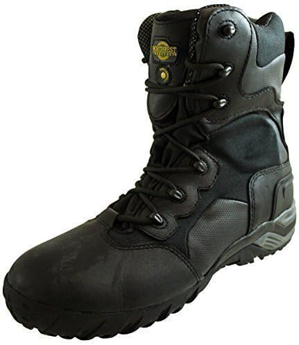 Mens leather boots HYDRY membrane combat patrol police security army. (7)
