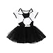 Produktbild Sillor Baby-Weltmeisterschaft FußBall Print Kurzarm Kleid Tutu Rock Net Rock Kleinkind Baby Baby FußBall FußBall Druckspielanzug TüLl Tutu Kleidet Heraus