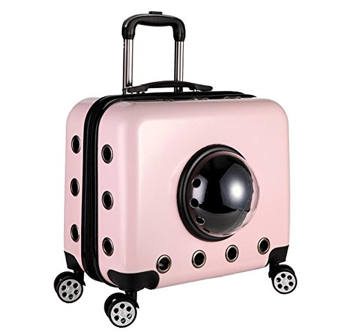 ZHANGOR Chat Et Chien Animal Trolley Sac Voyage en Plein Air Transparent Respirant Pet Sac À Main Portable Porteur Espace Capsule, Montagne Escalade, Shopping, C