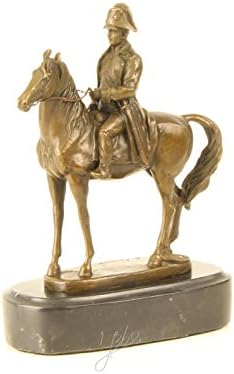 bronce sculpture figur figurine Napoleon on horse